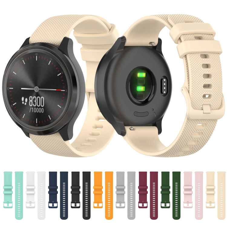 22mm Checkered Silicone Strap, For Honor Watch GS 3, For Honor Watch GS Pro, For Honor Magic Watch 2 46mm, For Honor Magic