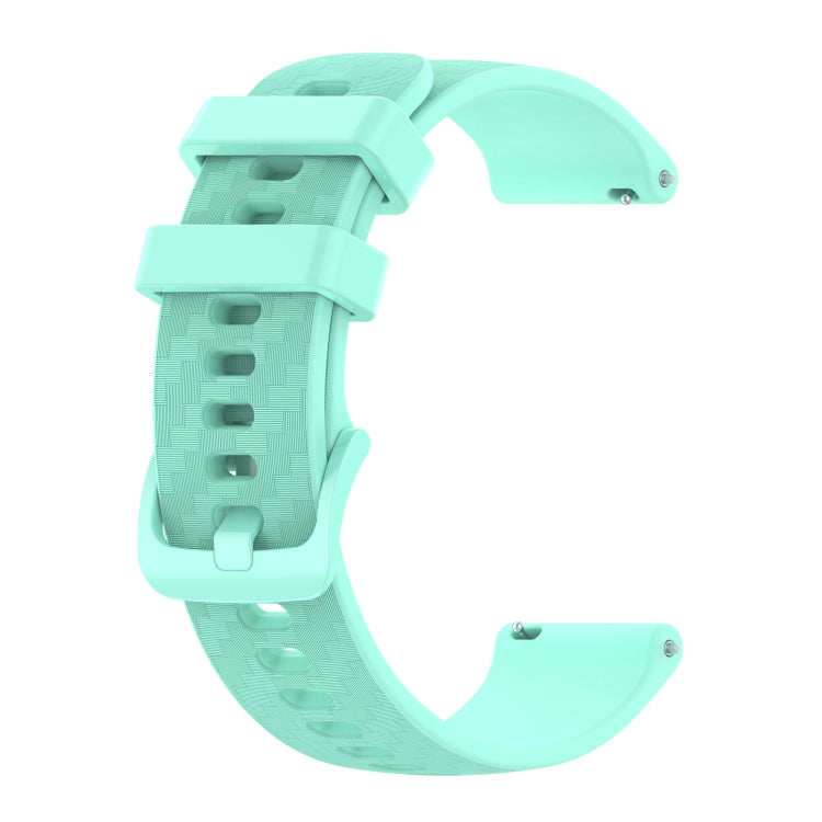 20mm Carbon Fiber Striped Silicone Strap, For Honor Magic Watch2 42mm