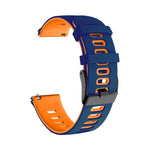 20mm Mixed-Color Silicone Strap, For Samsung Galaxy Watch Active 2 44mm, For Samsung Galaxy watch Active 40mm