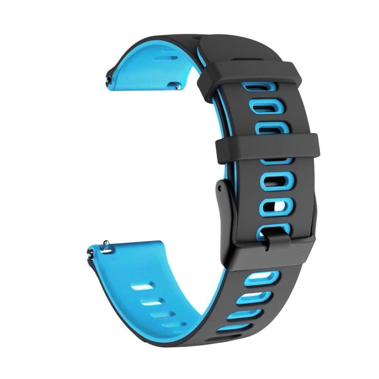 20mm Mixed-Color Silicone Strap, For Samsung Galaxy Watch Active 2 44mm, For Samsung Galaxy watch Active 40mm