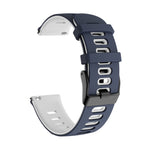 20mm Mixed-Color Silicone Strap, For Samsung Galaxy Watch Active 2 44mm, For Samsung Galaxy watch Active 40mm