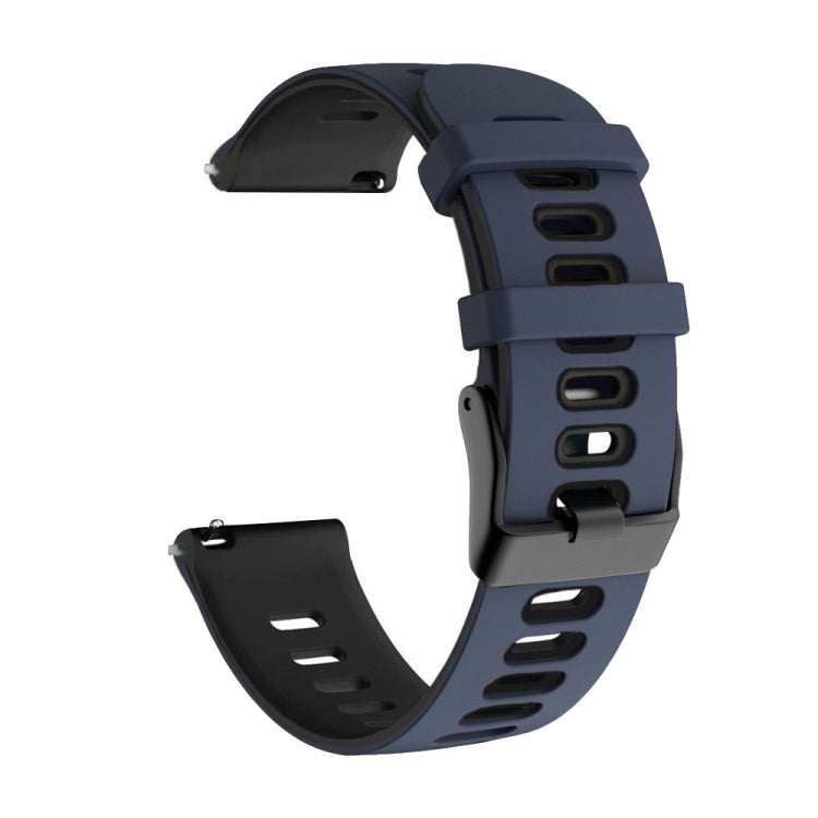 20mm Mixed-Color Silicone Strap, For Samsung Galaxy Watch Active 2 44mm, For Samsung Galaxy watch Active 40mm