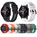 22mm Vertical Silicone Watch band, For Huawei GT3 46mm, For  Huawei GT Runner, For Huawei Watch 3, For Honor Watch GS3