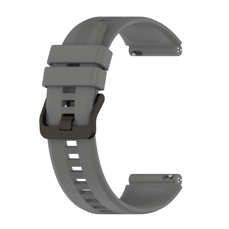 22mm Vertical Silicone Watch band, For Huawei Watch GT 42mm/46mm, For Huawei Watch GT2 46MM, For Honor Magic Watch 2 46m, For Honor Magic Watch