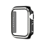 Electroplating Two-color PC+Tempered Film Watch Case, For Apple Watch Series 3/2/1 42mm, For Apple Watch Series 9 / 8 / 7 41mm