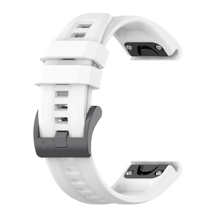 20mm Silicone Solid Color Watch Band, For Garmin Fenix 7S, For Garmin Fenix 7S Solar, For Garmin Fenix 7S Sapphire Solar