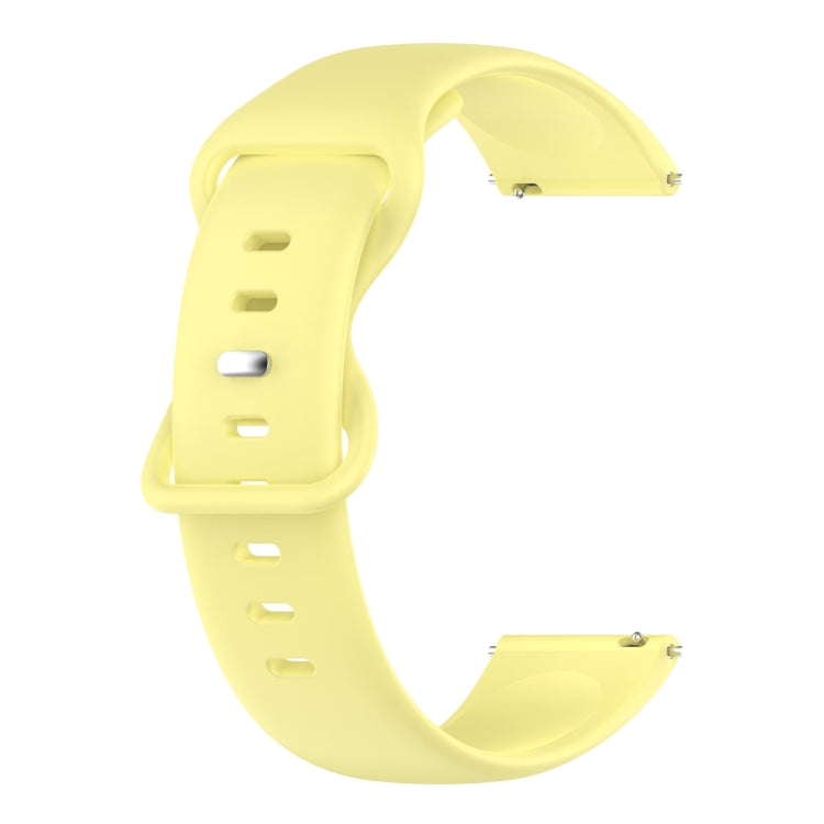 22mm Silicone Solid Color Watch Band, For Amazfit Stratos 2