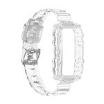 One-Piece Transparent Silicone Watch Band, For Huawei Band 7, For Huawei Band 6, For Honor Band 6
