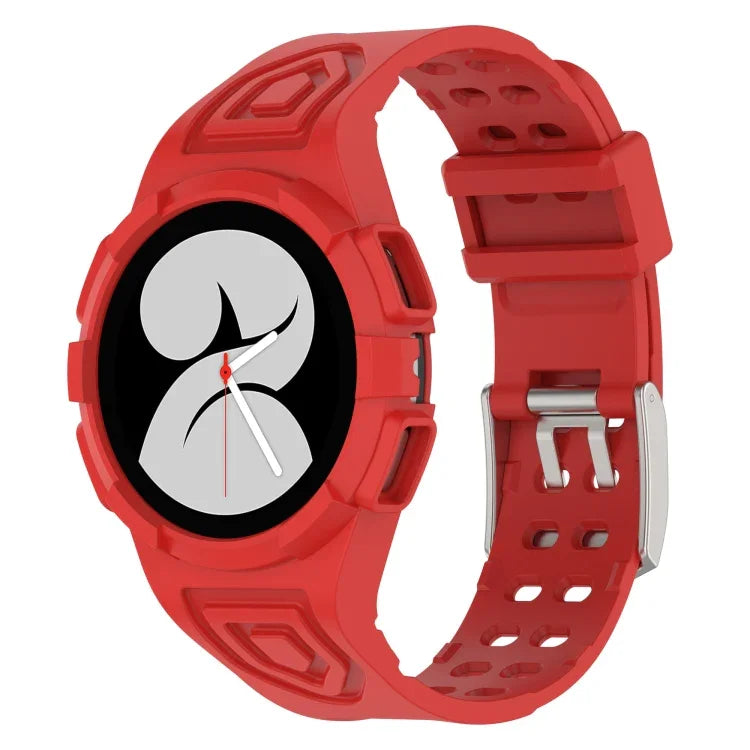 Silicone Integrated Watch Band, For Samsung Galaxy Watch 40MM, For Samsung Galaxy Watch 44MM
