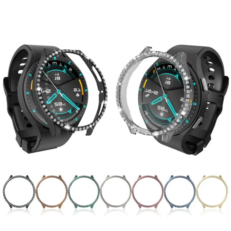 TPU Shockproof Silicone Case With Diamond, For Samsung Galaxy Watch 5 44mm, For Samsung Galaxy Watch 5 40mm