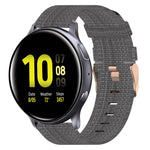 20mm Nylon Woven Watch Band, For Samsung Galaxy Watch Active 2 44mm, For Samsung Galaxy Watch Active 40mm, For Samsung Galaxy Watch 42mm, For Samsung Gear Sport, For Samsung Gear S2 Classic