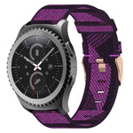 20mm Nylon Woven Watch Band, For Samsung Galaxy Watch Active 2 44mm, For Samsung Galaxy Watch Active 40mm, For Samsung Galaxy Watch 42mm, For Samsung Gear Sport, For Samsung Gear S2 Classic