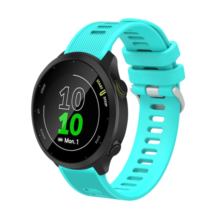 20mm Silicone Twill Watch Band, For Garmin Forerunner 55, For Garmin Venu, For Garmin Venu SQ, For Garmin Vivomove 3
