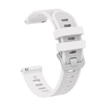 20mm Silicone Twill Watch Band, For Samsung Galaxy Watch 4 40mm, For Samsung Galaxy Watch 4 44mm, For Samsung  Galaxy Watch 4 Classic 42mm, For Samsung  Galaxy Watch 4 Classic 46mm