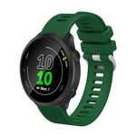 20mm Silicone Twill Watch Band, For Samsung Galaxy Watch 3 41mm, For Samsung Galaxy Watch Active 2 40mm, For Samsung Galaxy Watch Active 2 44mm, For Samsung Galaxy Watch Active 40mm