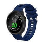 20mm Silicone Twill Watch Band, For Samsung Galaxy Watch 42mm, For Samsung Gear Sport, For Samsung Gear S2 Classic