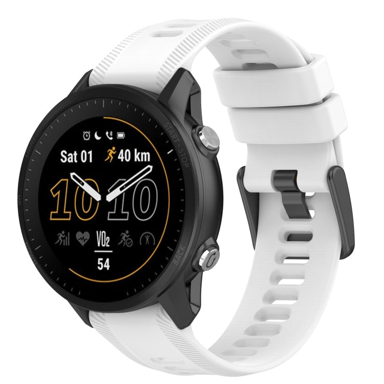 22mm Solid Color Silicone Watch Band, For Garmin Quatix 5 Sapphire, For Garmin Forerunner 945, For Garmin Forerunner 935