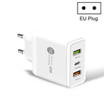 45W PD3.0 + 2 x QC3.0 USB Multi Port Quick Charger, EU Plug, EU Plug