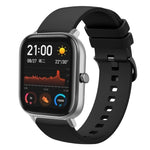 20mm Solid Color Soft Silicone Watch Band, For Amazfit GTS, For Amazfit BIP