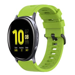 20mm Solid Color Soft Silicone Watch Band, For Samsung Galaxy Watch Active 2 44mm, For Samsung Galaxy Watch 42mm