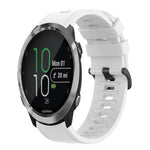 20mm Solid Color Soft Silicone Watch Band, For Garmin Garminmove Style, For Garmin Forerunner 645 Music