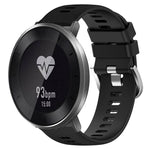 18mm Solid Color Silicone Watch Band, For Huawei Band B5, For Honor S1