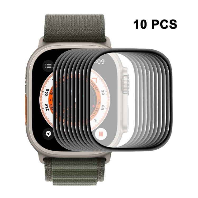 ENKAY 3D Soft PC Edge PMMA Screen Film For Apple Watch Ultra / Ultra 2 / Ultra 3 49mm, 1 PCS, 2 PCS, 5 PCS, 10 PCS