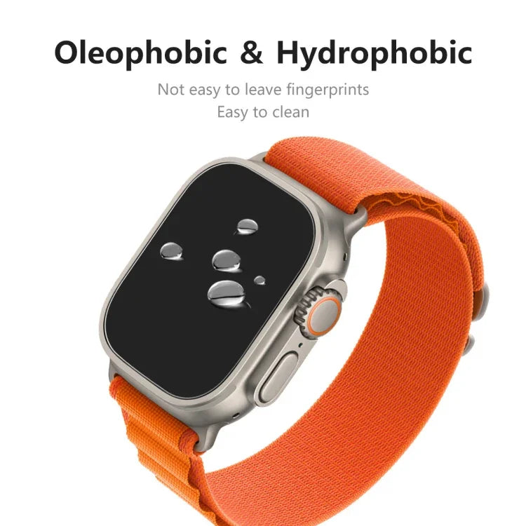 For Apple Watch Ultra 1 / 2 / 3 49mm ENKAY 0.2mm 9H Tempered Glass Watch Film, 1pcs, 2pcs, 5pcs, 10pcs
