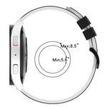 22mm Two-Color Silicone Watch Band, For Garmin Garminmove Style, For Garmin Forerunner 645 Music