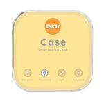 For Apple Watch Ultra / Ultra 2 49mm ENKAY Full Coverage Transparent Soft TPU Case with Screen Film
