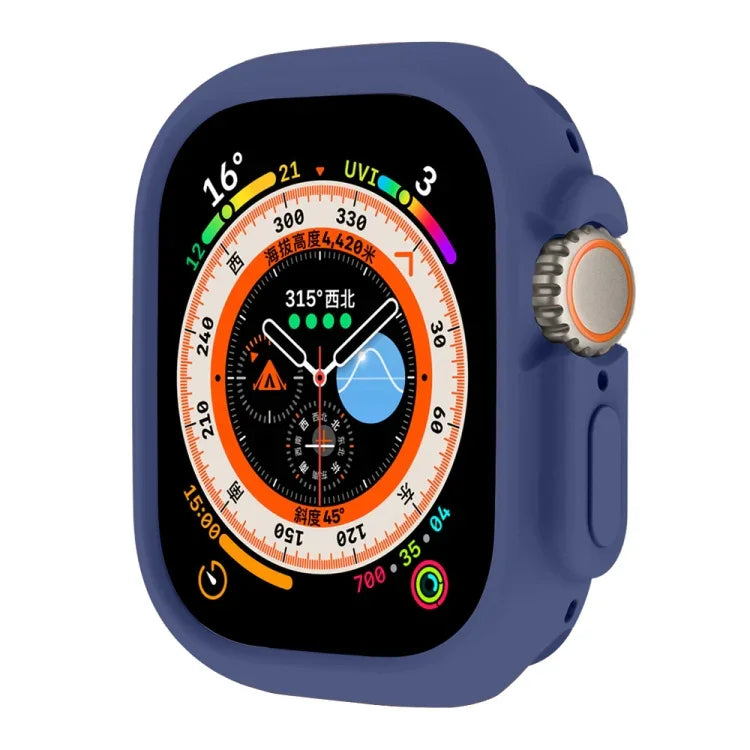 For Apple Watch Ultra 3 / 2 / 1 49mm ENKAY Solid Color Protective Soft TPU Frame Case