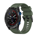 26mm Horizontal Texture Silicone Watch Band with Removal Tool, For Garmin Descent MK 2, For Garmin Descent MK 2i