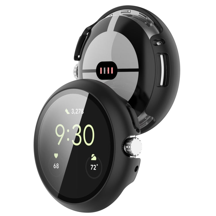 Tempered Glass Film PC Watch Case, For Google Pixel Watch