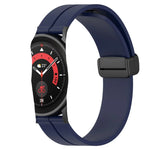 20mm Solid Color Magnetic Clasp Silicone Watch Band, For Samsung Galaxy Watch Active2 44mm, For Samsung Galaxy Watch 42mm