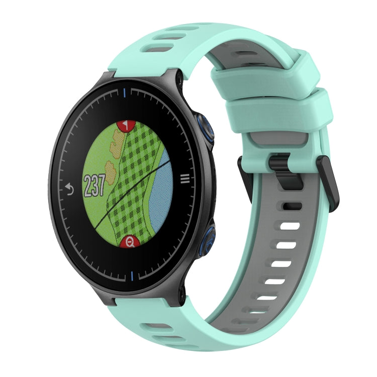Two-Color Silicone Watch Band, For Garmin Approach S20, For Garmin Approach S5, For Garmin Approach S6