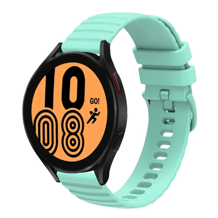 22mm Wavy Dot Pattern Solid Color Silicone Watch Band, For Samsung Galaxy Watch3 45mm, For Samsung Galaxy Watch 46mm, For Samsung Gear S3 Classic, For Samsung Gear S3 Frontier