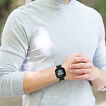 Two-Color Perforated Breathable Silicone Watch Band, For Fitbit Sense