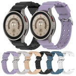 Armor Pure Color Silicone Watch Band, For Samsung Galaxy Watch5 44mm, For Samsung Galaxy Watch5 40mm, For Samsung Galaxy Watch5 Pro 45mm, For Samsung Galaxy Watch4 44mm, For Samsung Galaxy Watch4 40mm, For Samsung  Galaxy Watch4 Classic 42mm           ...