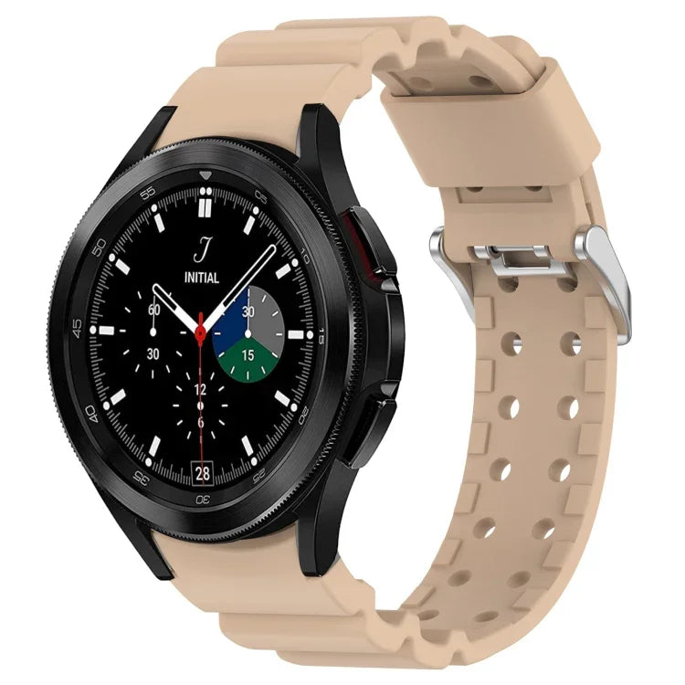 Armor Pure Color Silicone Watch Band, For Samsung Galaxy Watch5 44mm, For Samsung Galaxy Watch5 40mm, For Samsung Galaxy Watch5 Pro 45mm, For Samsung Galaxy Watch4 44mm, For Samsung Galaxy Watch4 40mm, For Samsung  Galaxy Watch4 Classic 42mm           ...