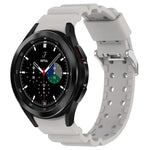 Armor Pure Color Silicone Watch Band, For Samsung Galaxy Watch5 44mm, For Samsung Galaxy Watch5 40mm, For Samsung Galaxy Watch5 Pro 45mm, For Samsung Galaxy Watch4 44mm, For Samsung Galaxy Watch4 40mm, For Samsung  Galaxy Watch4 Classic 42mm           ...