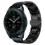 Armor Stainless Steel Metal Watch Band, For Samsung Galaxy watch 42mm, For Samsung Galaxy Watch3 41mm, For Samsung Galaxy Gear Sport, For Samsung Galaxy Watch Active, For Samsung Galaxy Watch5 / Watch5 Pro, For Samsung Galaxy Watch4 / Watch4 Classic