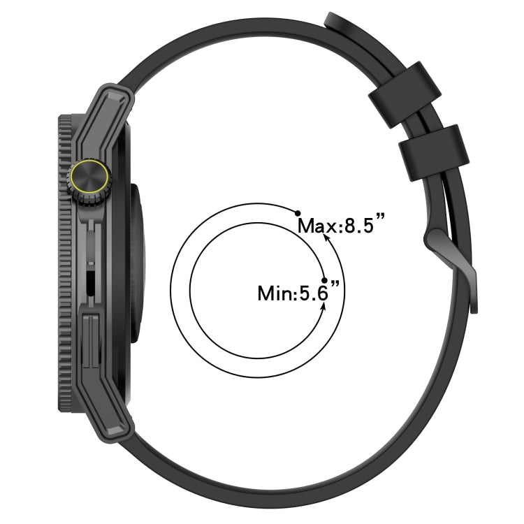 20mm Concave Striped Slicone Watch Band, For Samsung Galaxy Watch4 44mm, For Samsung Galaxy Watch4 40mm, For Samsung  Galaxy Watch 4 Classic 42mm, For Samsung  Galaxy Watch 4 Classic 46mm