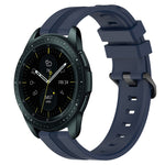 20mm Concave Striped Slicone Watch Band, For Samsung Galaxy Watch Active 2 40mm, For Samsung Galaxy Watch Active 2 44mm, For Samsung Galaxy Watch 42mm, For Samsung Galaxy Watch 6 44mm