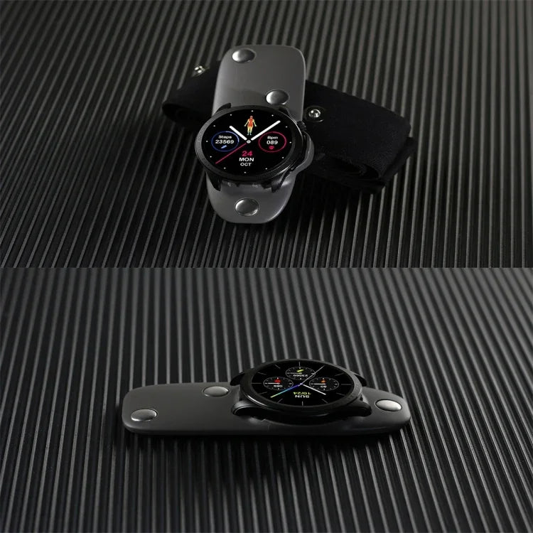 E420 1.39 inch Color Screen Smart Watch,Leather Watchband,Support Heart Rate Monitoring / Blood Pressure Monitoring