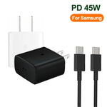 M135 45W USB-C / Type-C Port Fast Charger with 5A Type-C to Type-C Cable, US Plug, US Plug + Type-C Cable