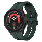 20mm Loop Silicone Watch Band, For Samsung Galaxy Watch 6 Classic 47mm, For Samsung Galaxy Watch5 44mm, For Samsung Galaxy Watch5 40mm, For Samsung Galaxy Watch5 Pro 45mm
