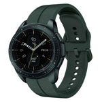 20mm Loop Silicone Watch Band, For Samsung Galaxy Watch Active 2 40mm, For Samsung Galaxy Watch Active 2 44mm, For Samsung Galaxy Watch 42mm, For Samsung Galaxy Watch 6 44mm