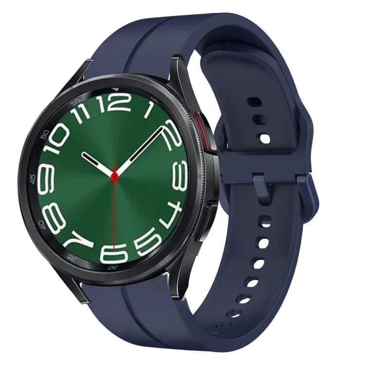 20mm Loop Silicone Watch Band, For Samsung Galaxy Watch 6 40mm, For Samsung Galaxy Watch 6 Classic 43mm
