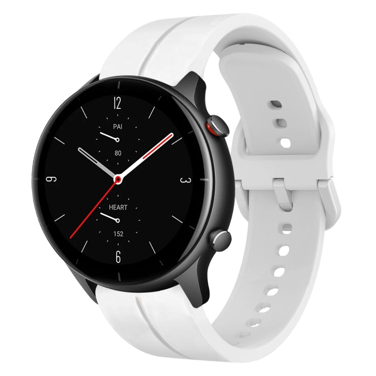 22mm  Loop Silicone Watch Band, For Amazfit GTR 2e, For Amazfit GTR 2, For Amazfit 3, For Amazfit GTR 47mm