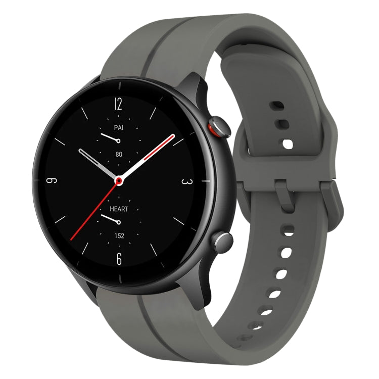 22mm  Loop Silicone Watch Band, For Amazfit GTR 2e, For Amazfit GTR 2, For Amazfit 3, For Amazfit GTR 47mm